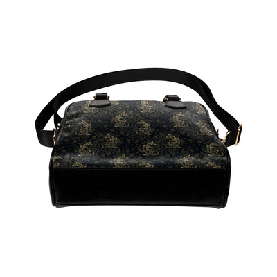 KOI Fish Pattern Print Design 02 Shoulder Handbag