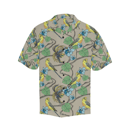 Parakeet Pattern Print Design A02 Men's Hawaiian Shirt