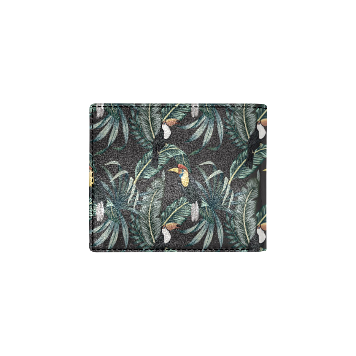 Rainforest Pattern Print Design RF06 Men's ID Card Wallet