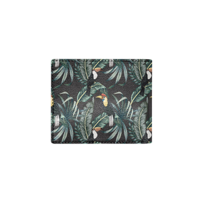 Rainforest Pattern Print Design RF06 Men's ID Card Wallet