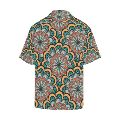 Mandala Pattern Print Design 01 Men's Hawaiian Shirt