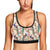 Cherry Blossom Peacock Sports Bra