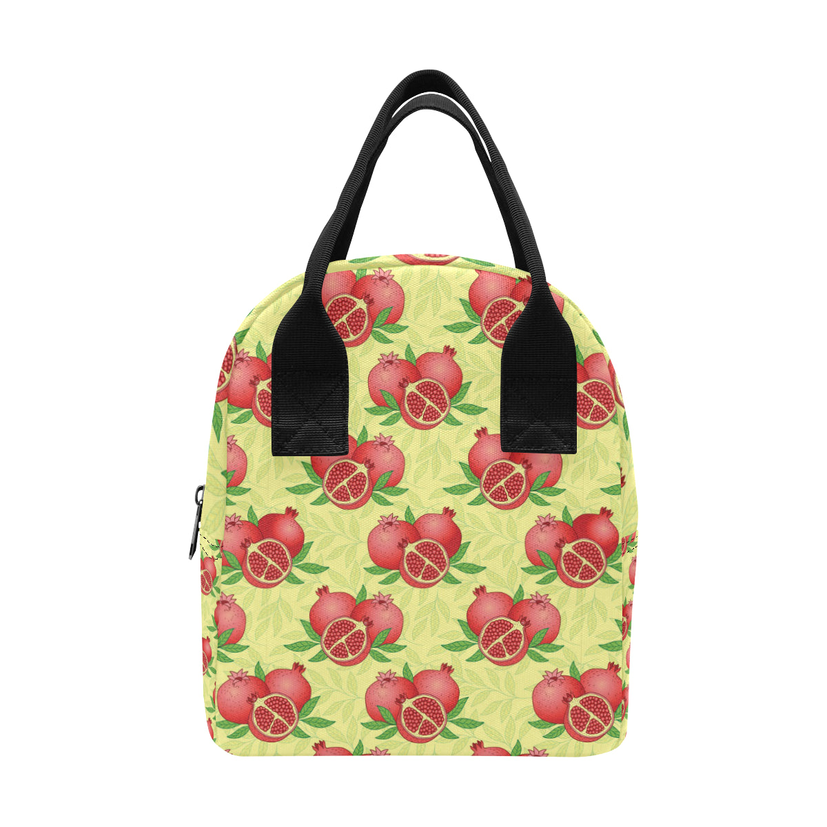 Pomegranate Pattern Print Design PG07 Insulated Lunch Bag
