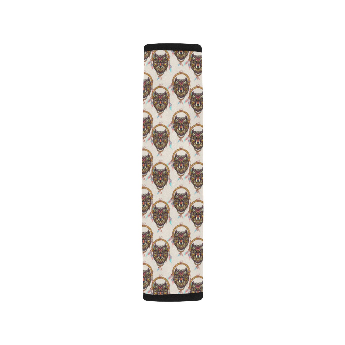 Wolf Tribal Dream Catcher Design Print Car Seat Belt Cover