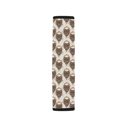 Wolf Tribal Dream Catcher Design Print Car Seat Belt Cover