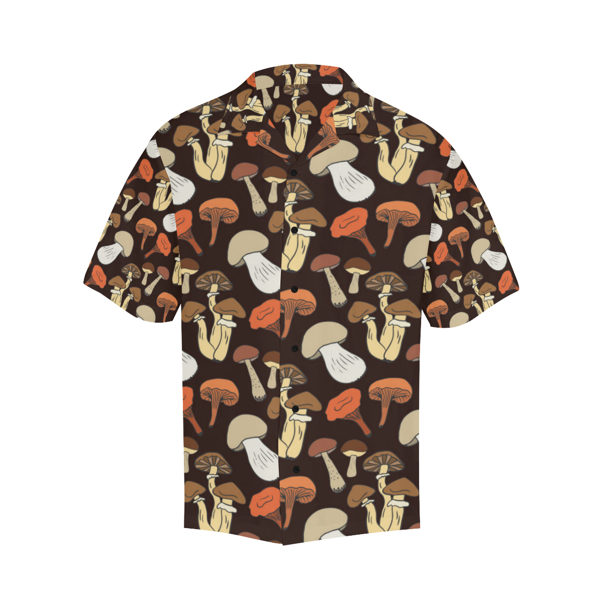 Mushroom Pattern Print Design A05 Men's Hawaiian Shirt
