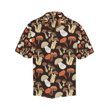 Mushroom Pattern Print Design A05 Men's Hawaiian Shirt