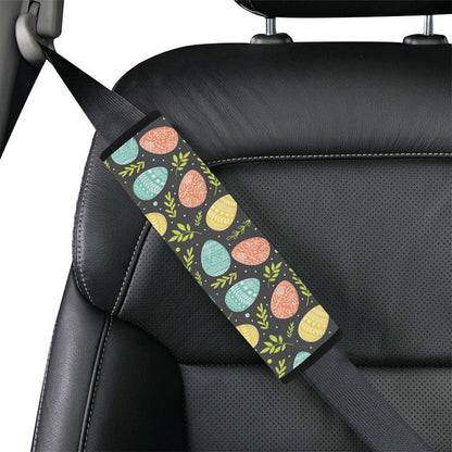 Easter Eggs Pattern Print Design RB01 Car Seat Belt Cover