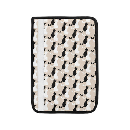 Cat Pattern Print Design 04 Car Seat Belt Cover