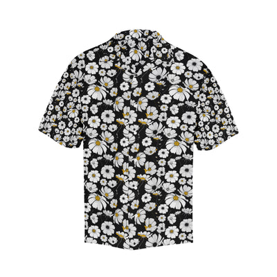 Daisy Pattern Print Design 02 Men's Hawaiian Shirt