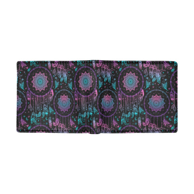 Dream catcher boho mandala Men's ID Card Wallet