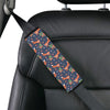 Fox Strawberry Print Pattern Car Seat Belt Cover