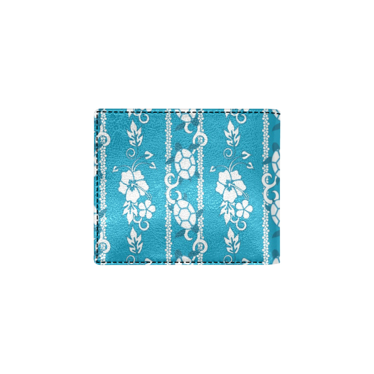 Hawaiian Themed Pattern Print Design H025 Men's ID Card Wallet