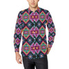 Mexican Pattern Print Design 02 Men's Long Sleeve Shirt