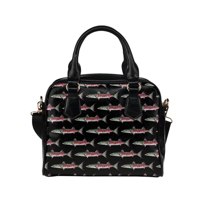 Barracuda Pattern Print Design 02 Shoulder Handbag