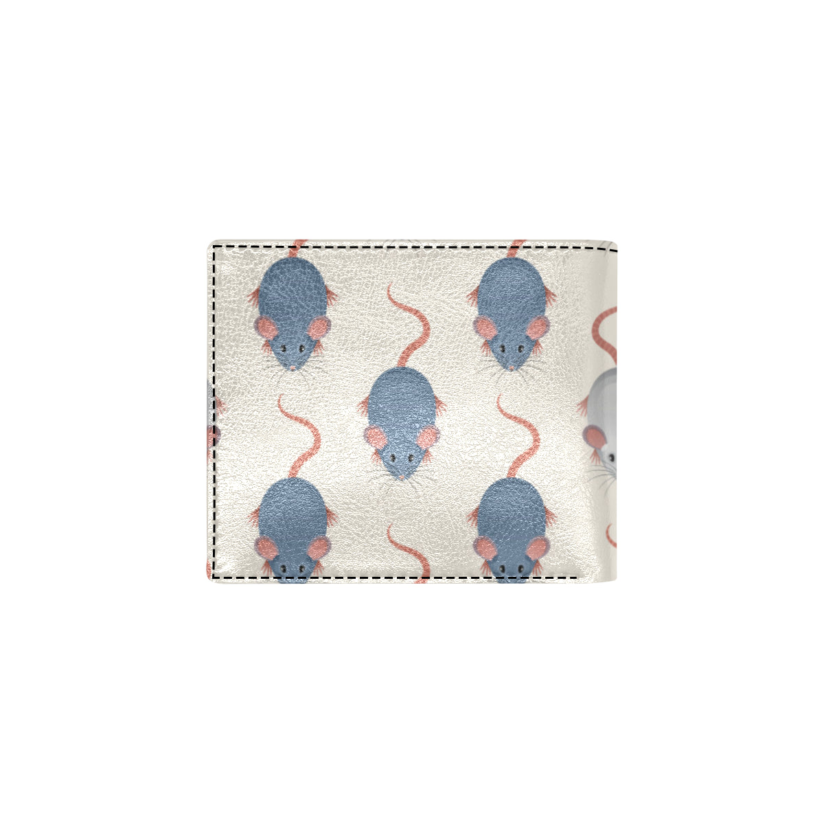 Rat Pattern Print Design 03 Men's ID Card Wallet