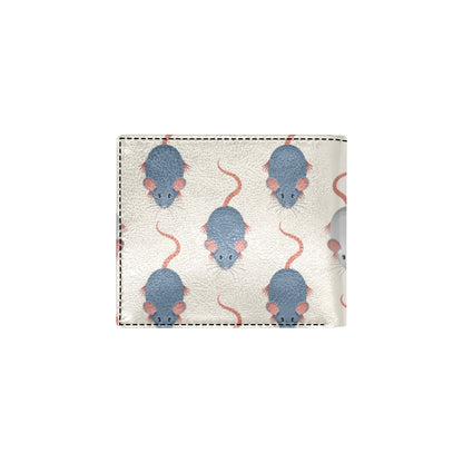 Rat Pattern Print Design 03 Men's ID Card Wallet