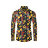 Bird Of Paradise Pattern Print Design BOP016 Men's Long Sleeve Shirt