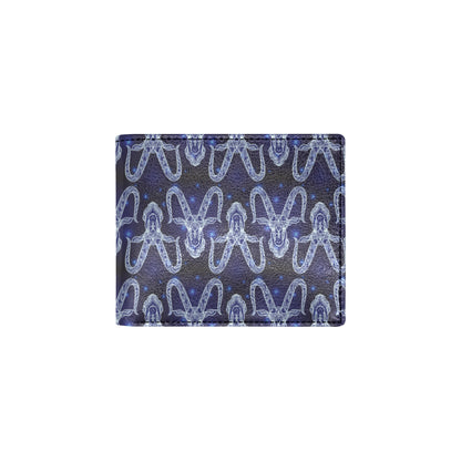 Capricorn Zodiac Pattern Print Design 03 Men's ID Card Wallet