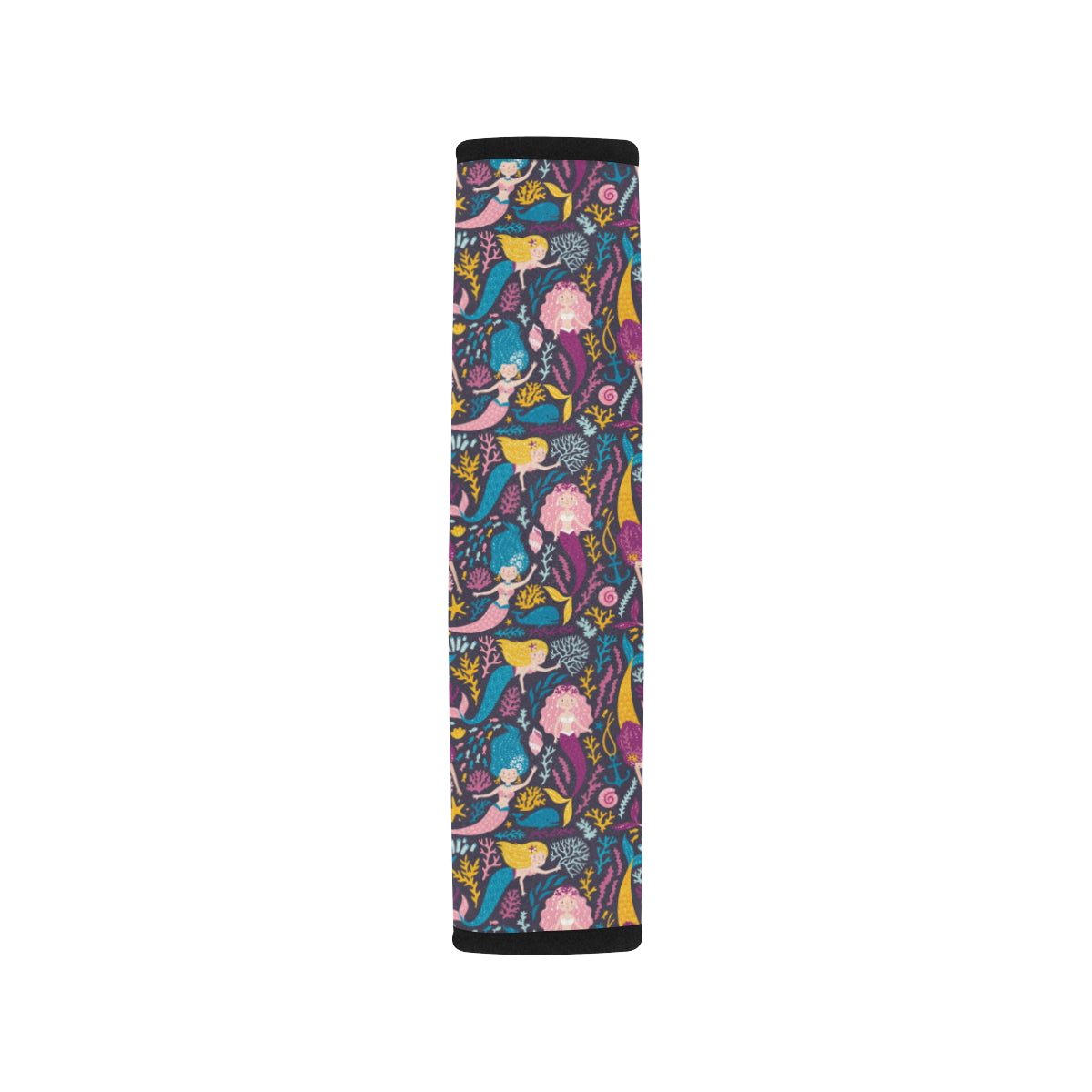 Mermaid Pattern Print Design 08 Car Seat Belt Cover