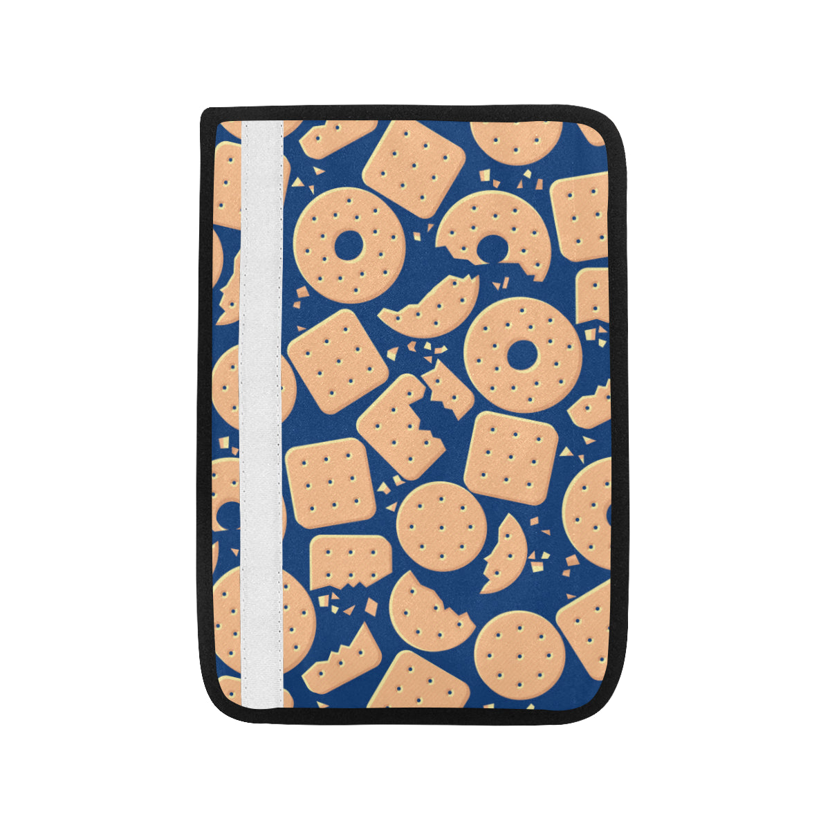 Cracker Pattern Print Design 03 Car Seat Belt Cover