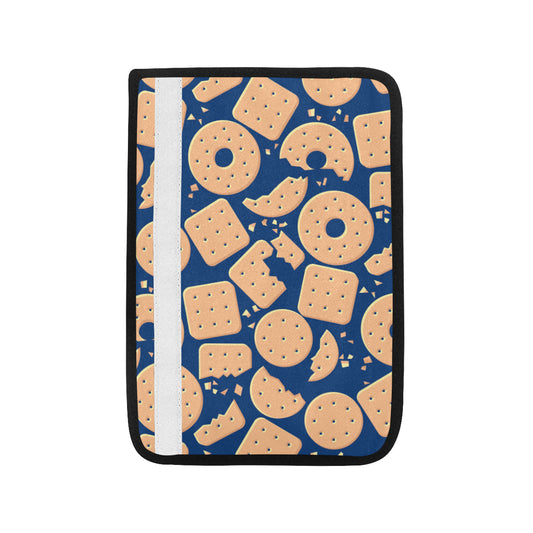 Cracker Pattern Print Design 03 Car Seat Belt Cover