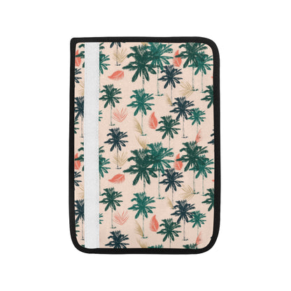 Palm Tree Pattern Print Design PT014 Car Seat Belt Cover