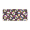 sugar skull Floral Pattern Men's ID Card Wallet