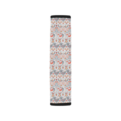 Swedish Nordic Design Print Car Seat Belt Cover