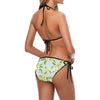 Yellow Plumeria Pattern Print Design PM024 Bikini