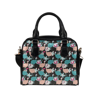 Guinea Fowl Pattern Print Design 03 Shoulder Handbag