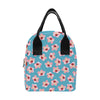 Cherry Blossom Pattern Print Design CB09 Insulated Lunch Bag