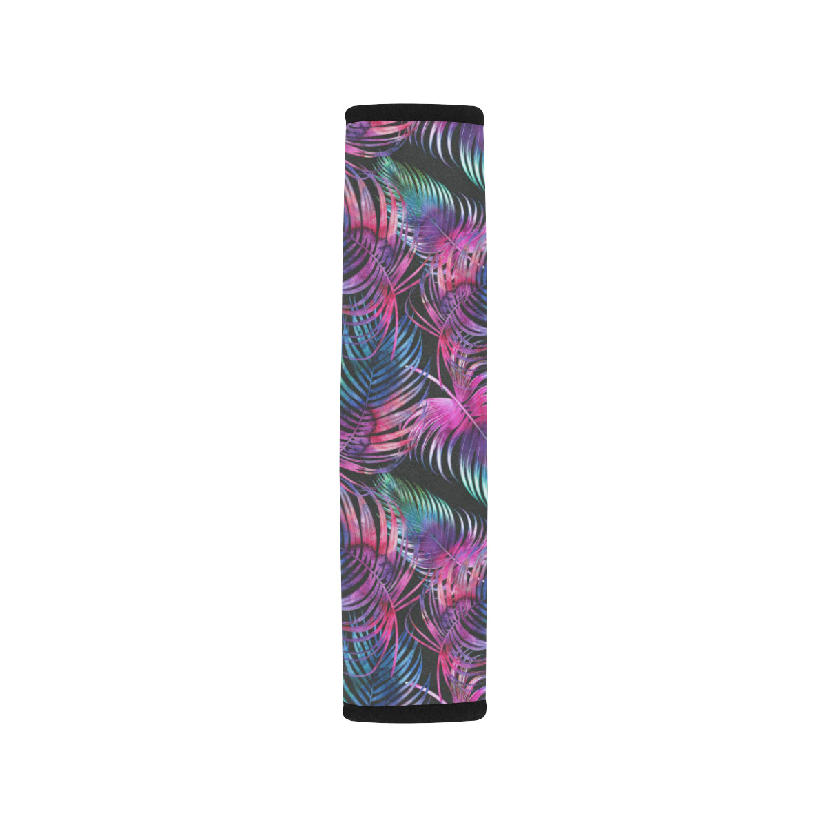 Palm Leaves Pattern Print Design PL010 Car Seat Belt Cover