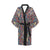 Paisley Boho Pattern Print Design A03 Women's Short Kimono