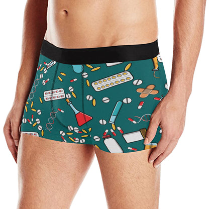 Nurse Pattern Print Design A05 Men's Boxer Briefs