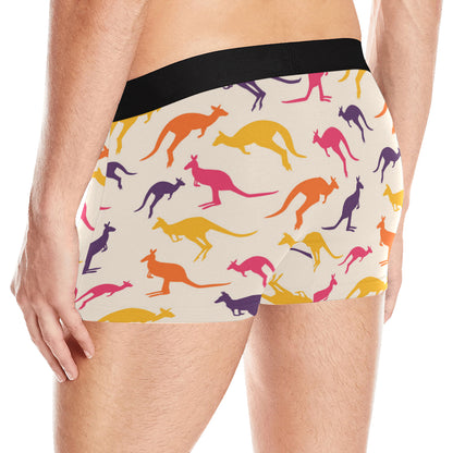 Kangaroos Pattern Print Design 01 Men's Boxer Briefs
