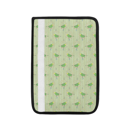 Budgerigar Pattern Print Design 02 Car Seat Belt Cover