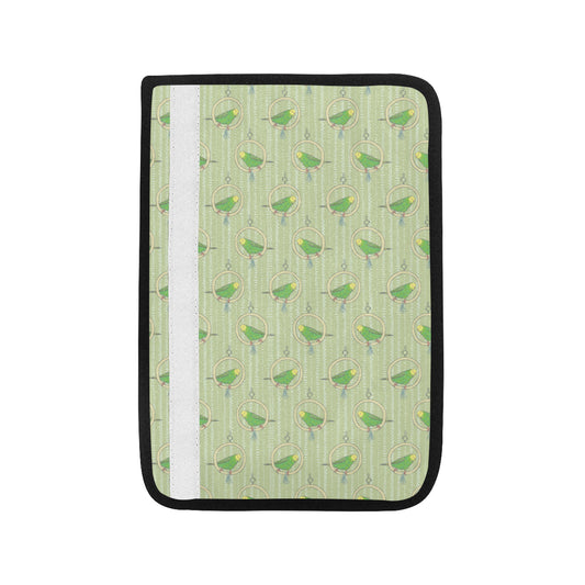 Budgerigar Pattern Print Design 02 Car Seat Belt Cover