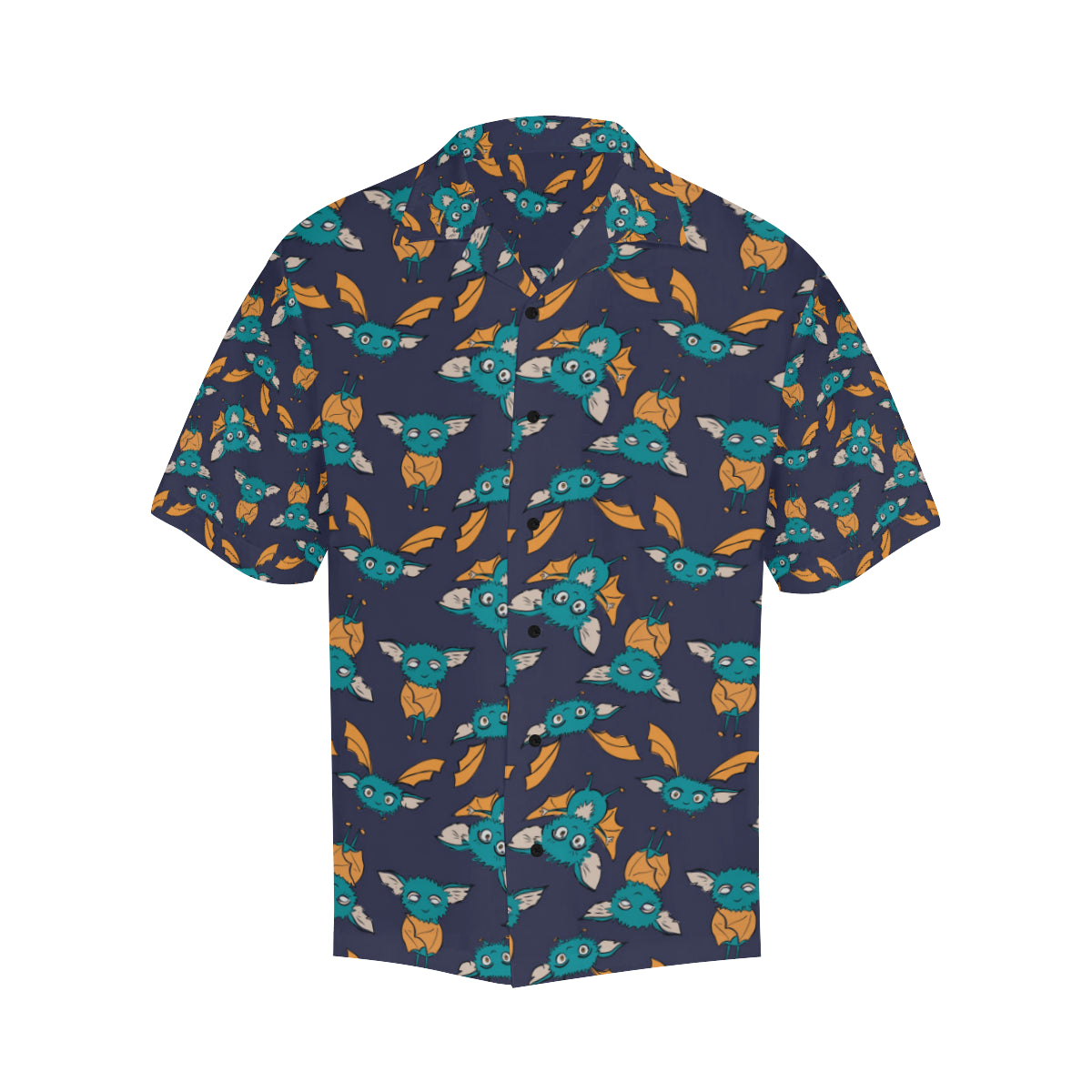Bat Pattern Print Design 07 Men's Hawaiian Shirt