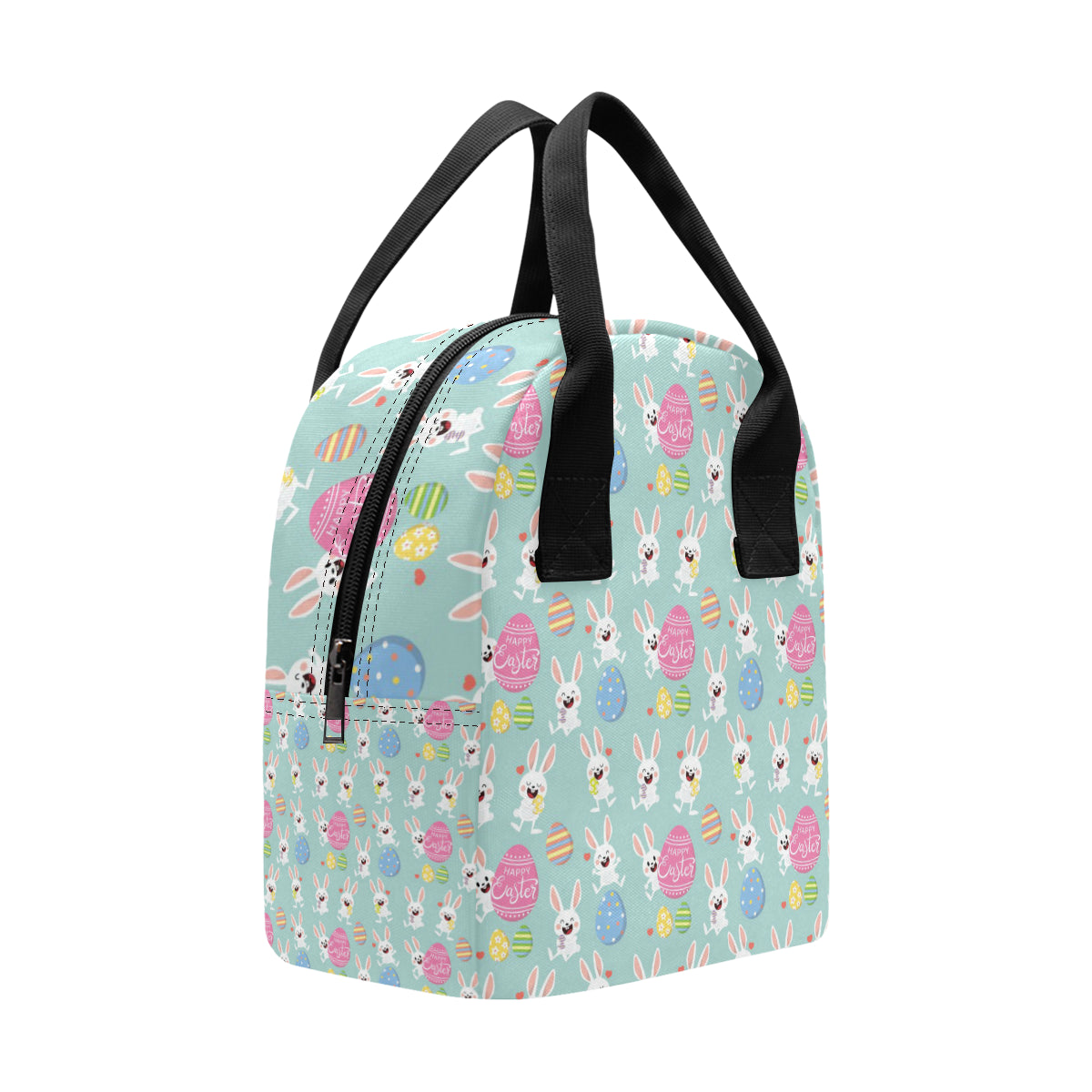 Easter Eggs Pattern Print Design RB014 Insulated Lunch Bag