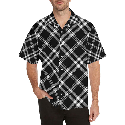 Madras Pattern Print Design 03 Men's Hawaiian Shirt