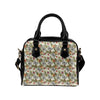 Butterfly Flower Pattern Print Design 06 Shoulder Handbag