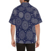 Mandala Pattern Print Design 02 Men's Hawaiian Shirt