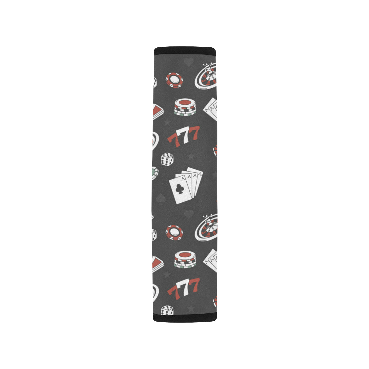 Casino Pattern Print Design 02 Car Seat Belt Cover