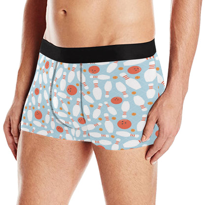 Bowling Pattern Print Design 09 Men's Boxer Briefs