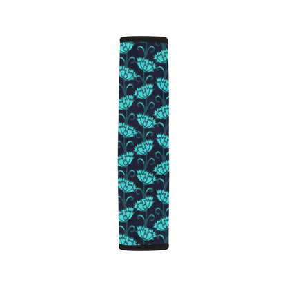 Carnations Pattern Print Design CN06 Car Seat Belt Cover