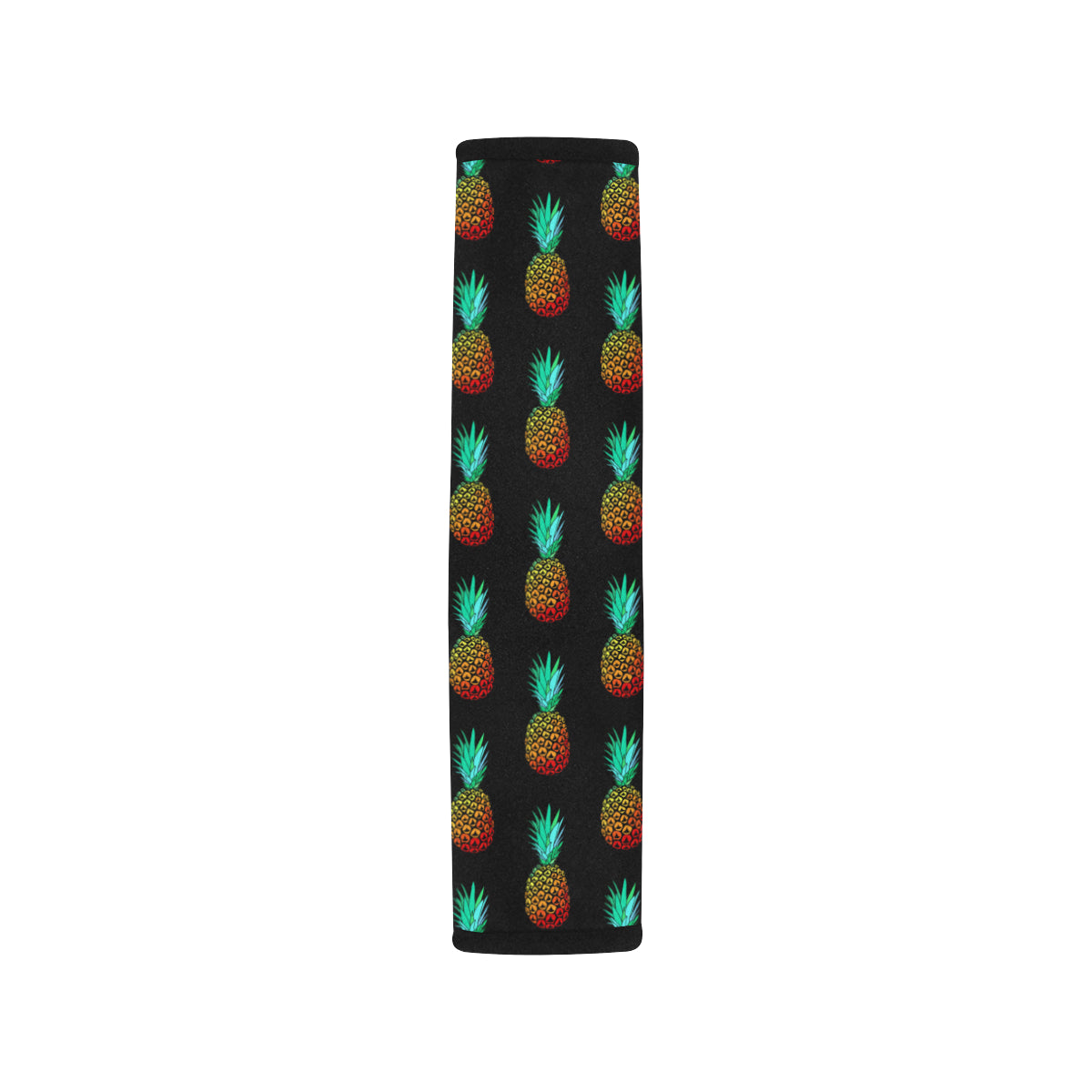 Pineapple Pattern Print Design A05 Car Seat Belt Cover