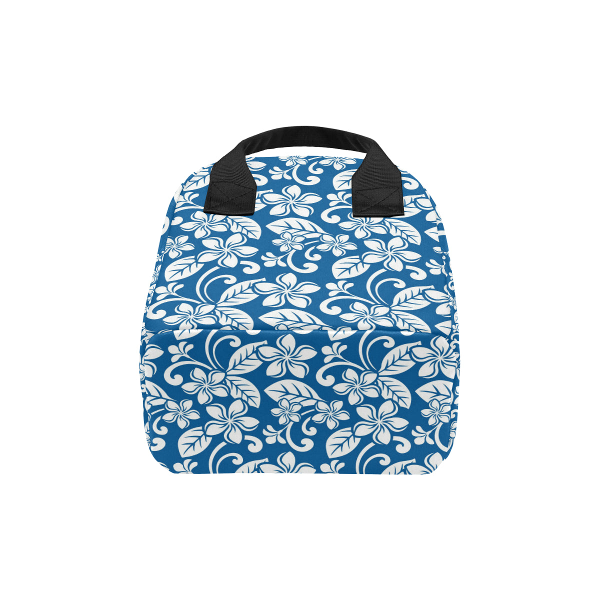 Plumeria Pattern Print Design PM013 Insulated Lunch Bag