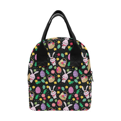 Easter Eggs Pattern Print Design RB05 Insulated Lunch Bag