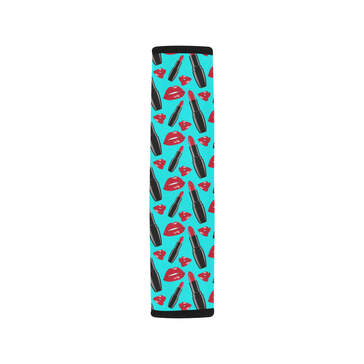 Lipstick Pattern Print Design LT02 Car Seat Belt Cover